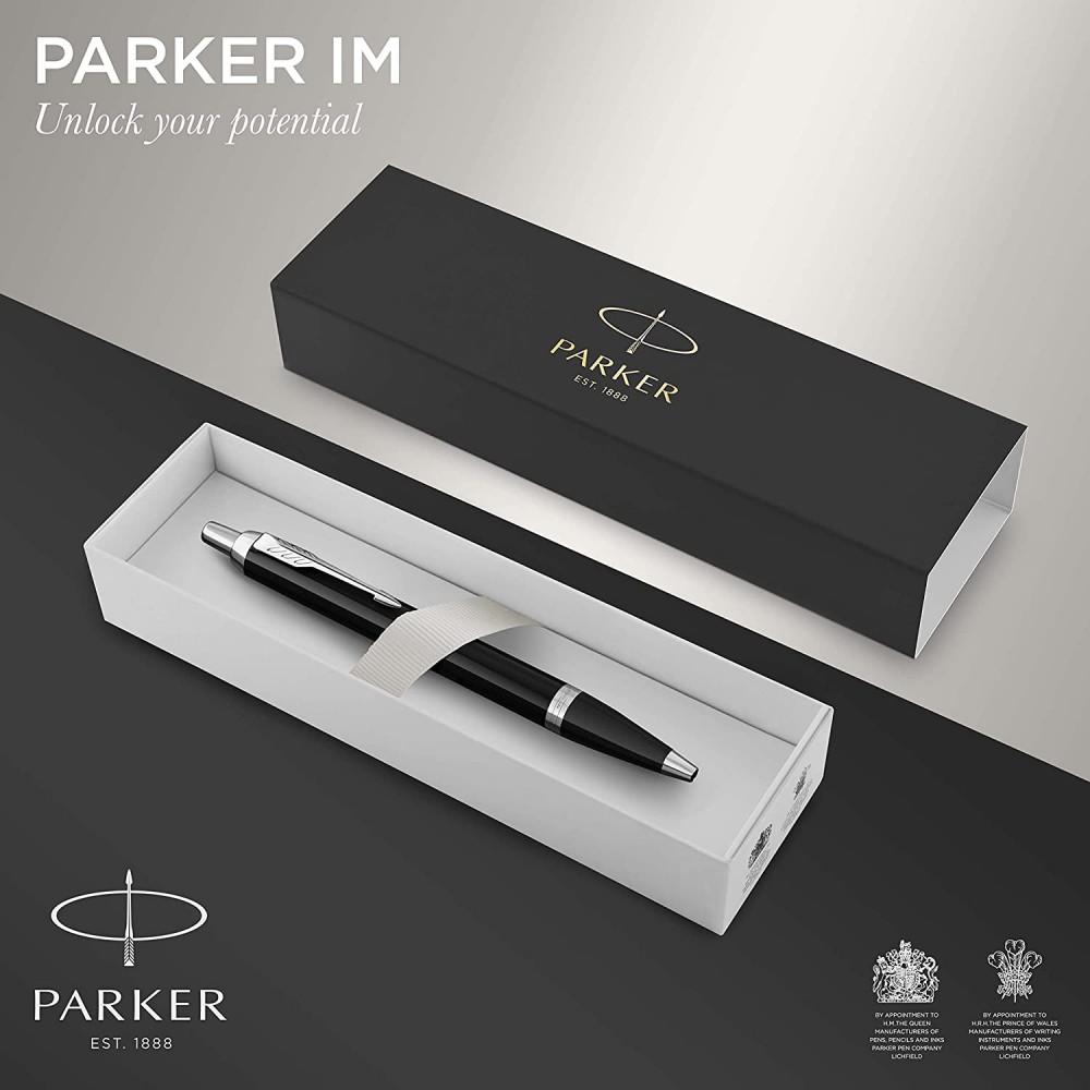 Шариковая ручка Parker IM 17 Black BP с логотипом Шариковая ручка Parker IM 17 Black BP с логотипом Фото 4